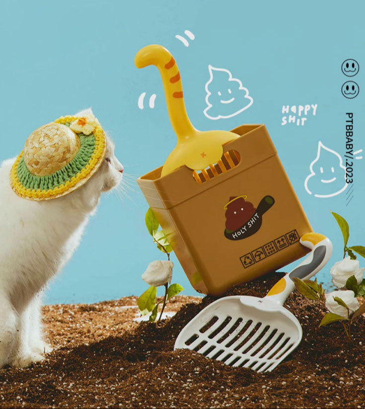 Cute Cat Tail Cat Litter Scoop
