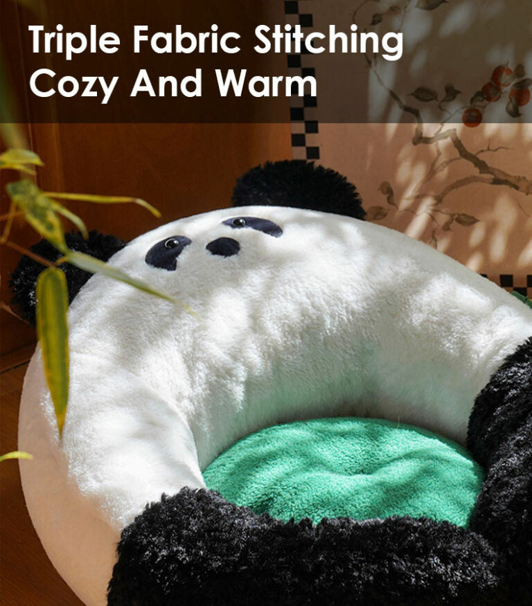 Panda Hug Cat Bed
