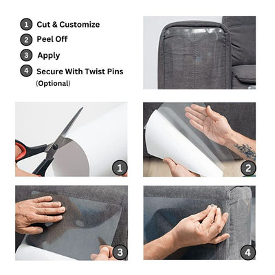 Transparent Furniture Protector.