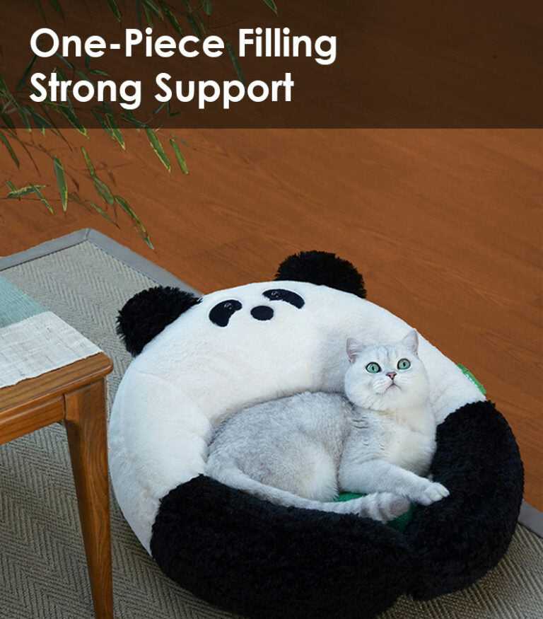 Panda Hug Cat Bed