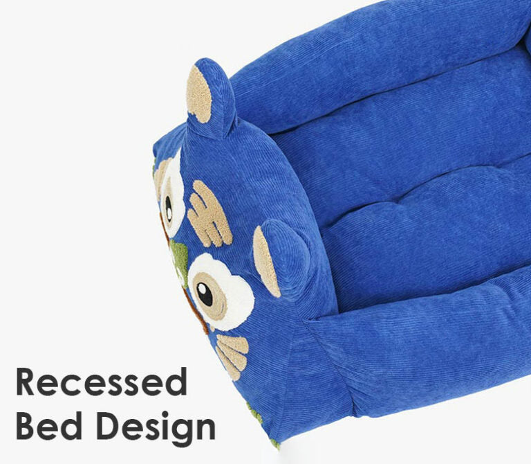 Blue Tiger Cat Bed