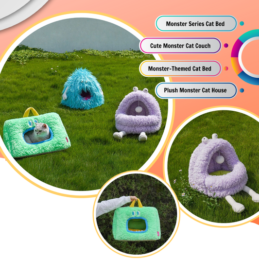 Monster Series Cat Bed