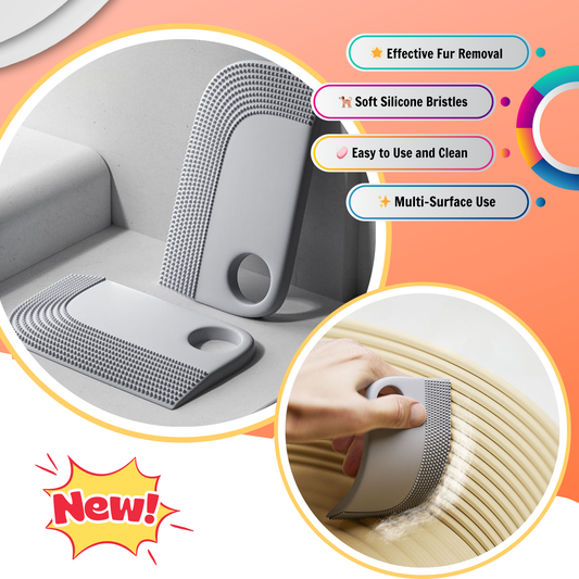 Eraser Cat Hair Remover Brush Pet.