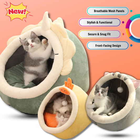 Cozy Cat Themed Beds.