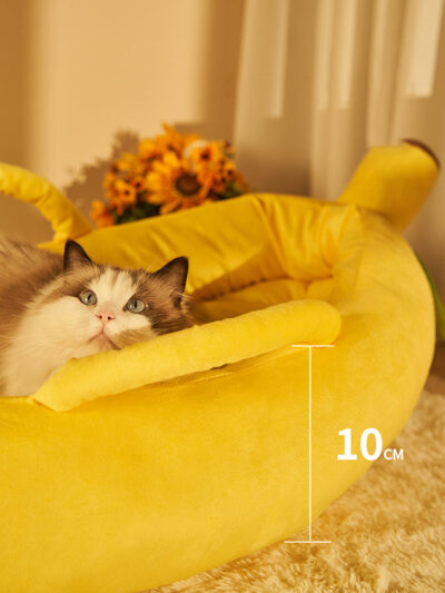 Banana Cat Bed