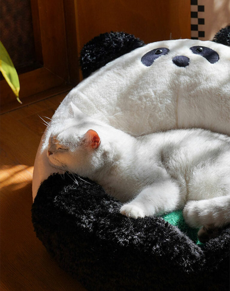 Panda Hug Cat Bed