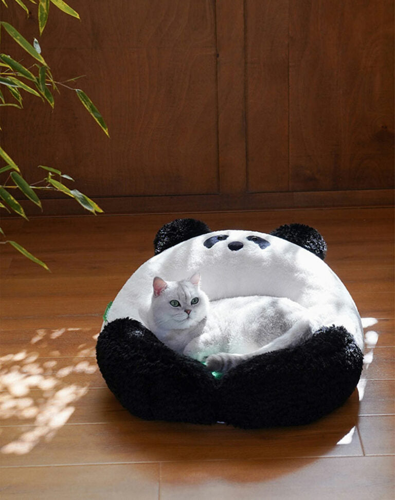 Panda Hug Cat Bed