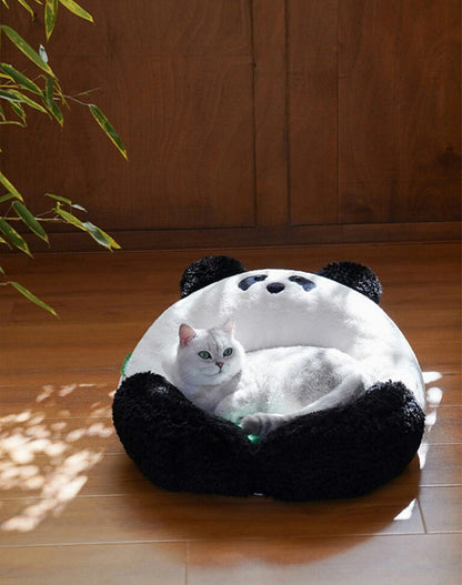 Panda Hug Cat Bed
